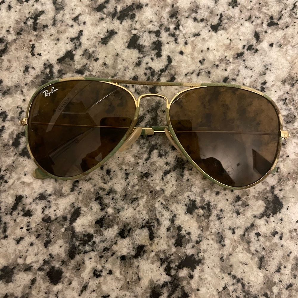 Camo Ray-Ban Aviators